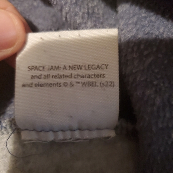 Space Jam Hoodie  Boy’s Size 5/6 Tune Squad, Basketball, Bugs Bunny - Picture 6 of 7